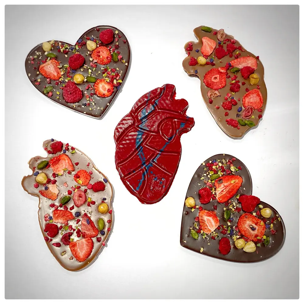 Anatomisch hart chocolade