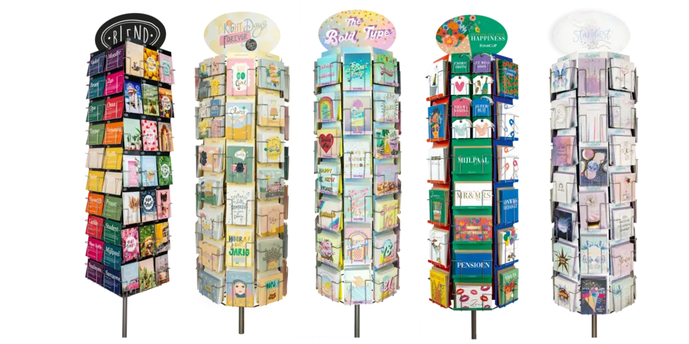 collage cards paperclip