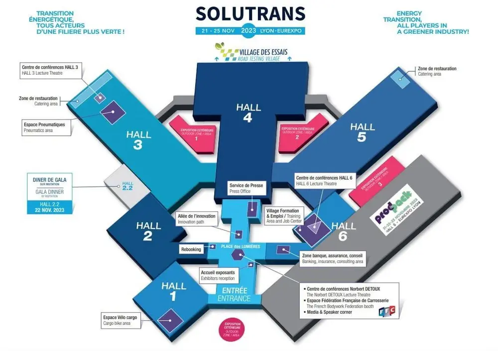 Grondplan Solutrans 2023