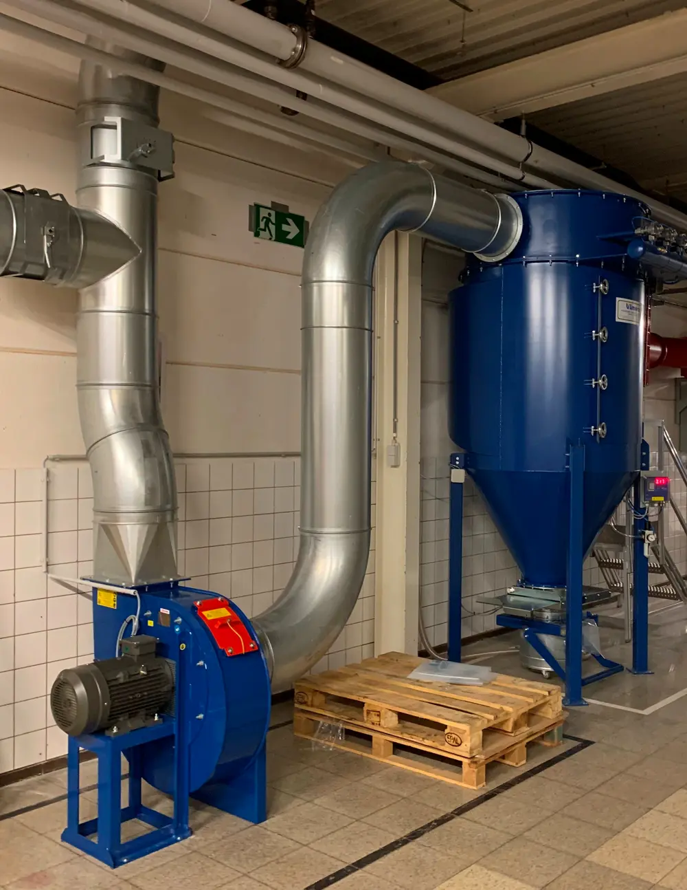 Stofafzuiging van poeders