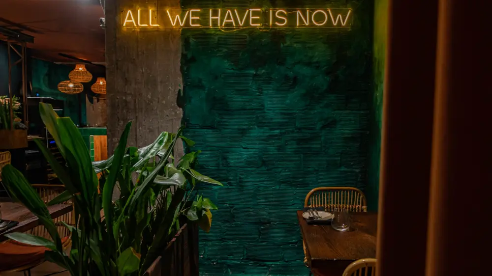 Detail muur CremeFresh