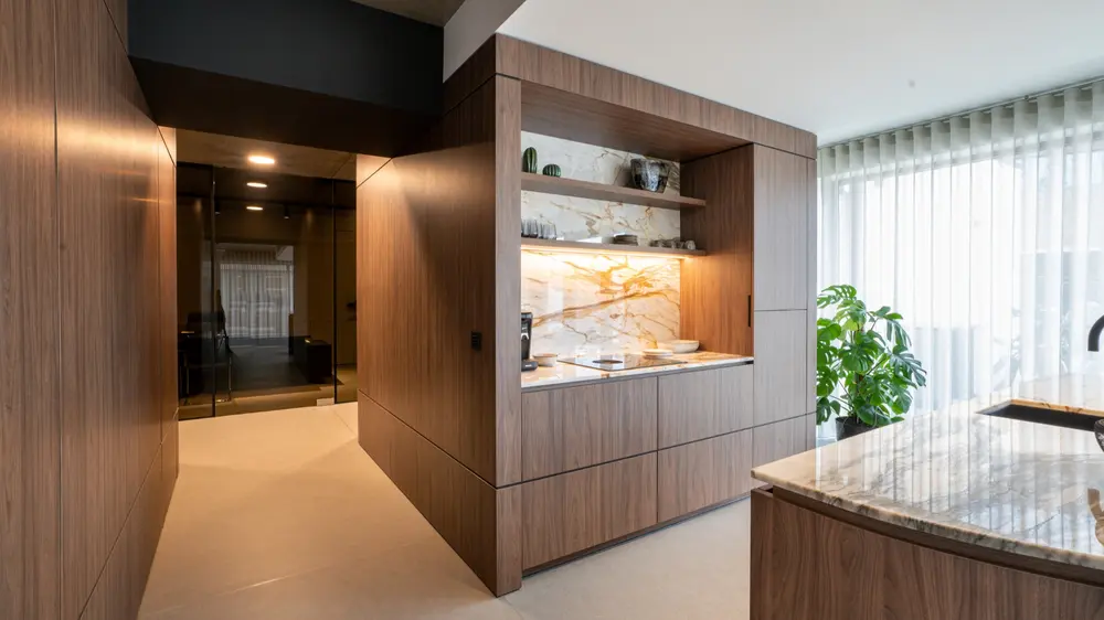 Zijaanzicht keuken Van Oerle