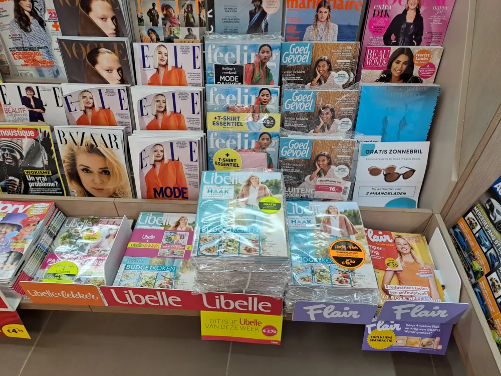 Libelle, Flair, Elle en Goed Gevoel