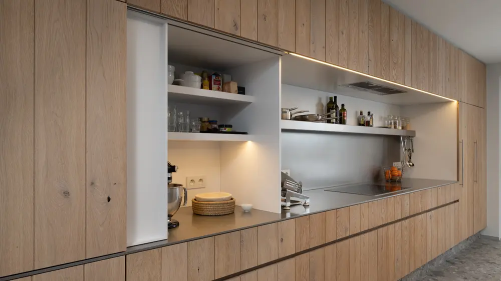 Loncke detail hout kast