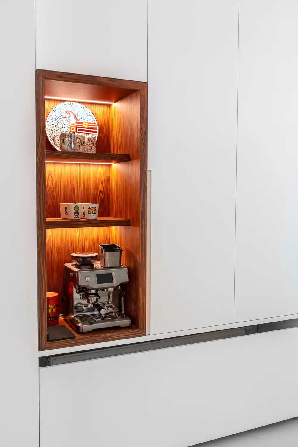 Interieur Bosch koffiekast