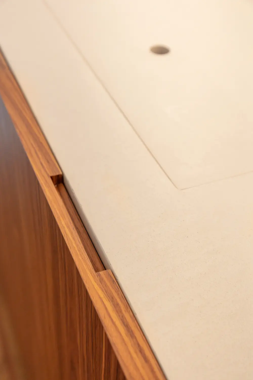 Interieur Bosch detail fineer