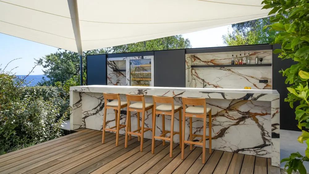 De Four Interieur buitenkeuken