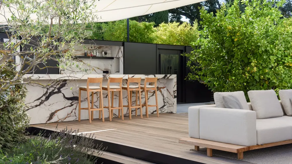 De Four Interieur buitenterras