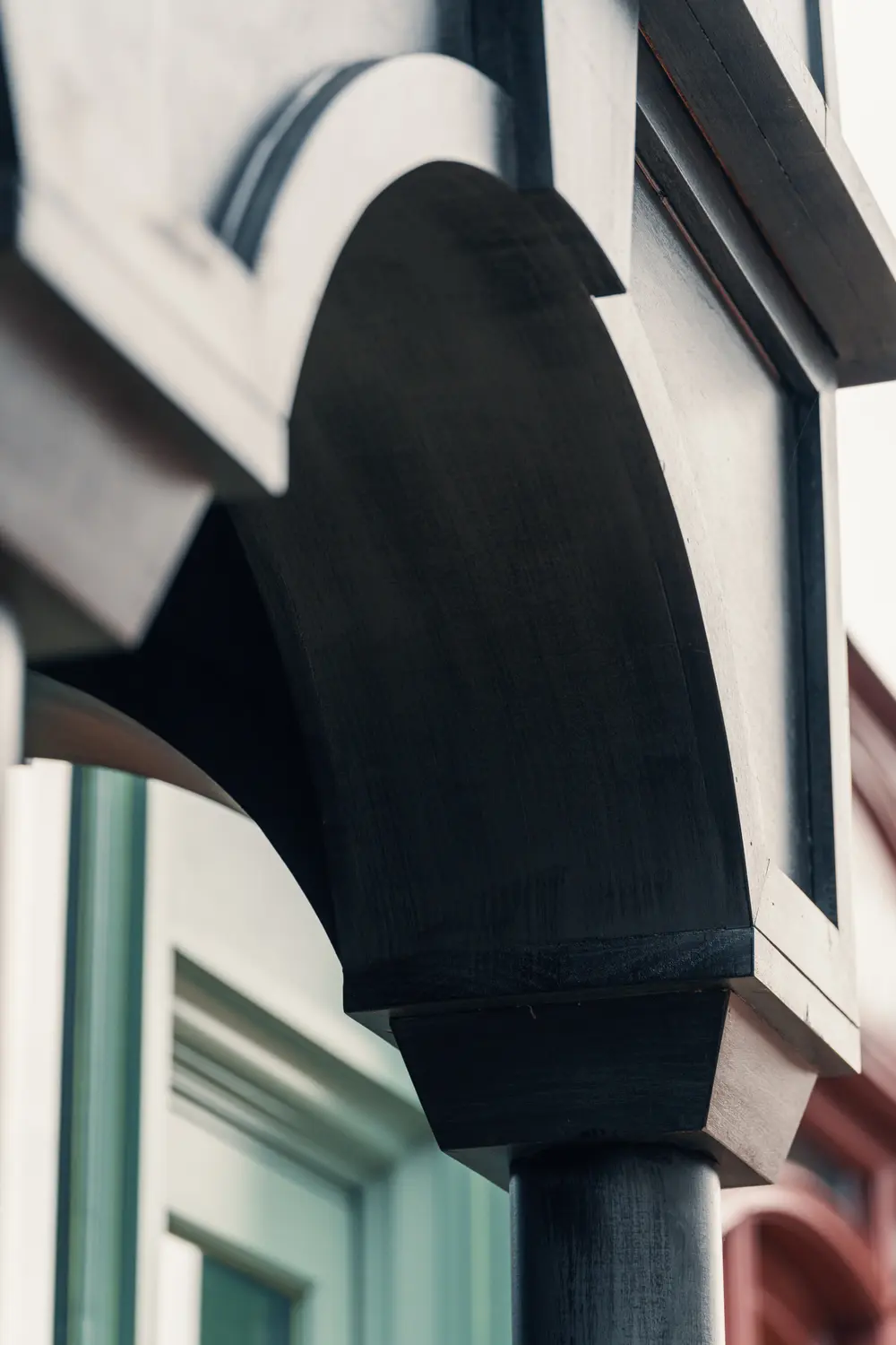 Goblet detail afwerking hout