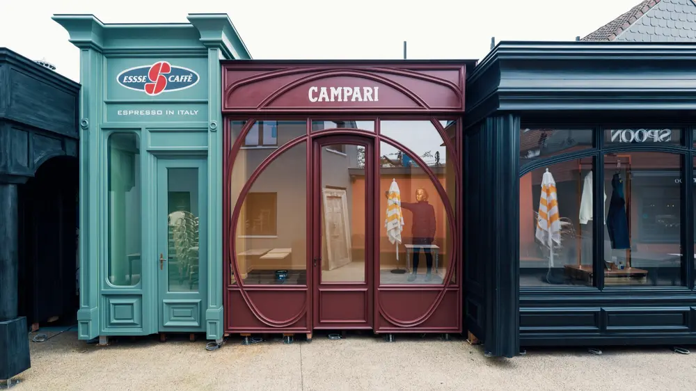 Goblet gevels Esse en Campari