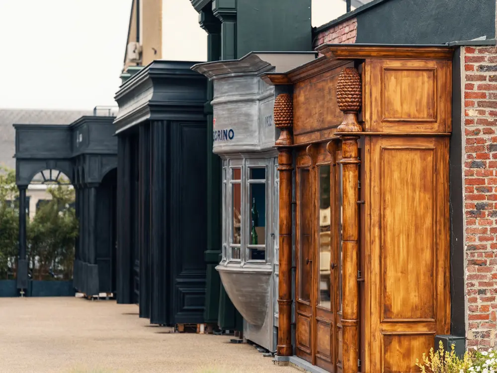 Goblet gevels zijaanzicht