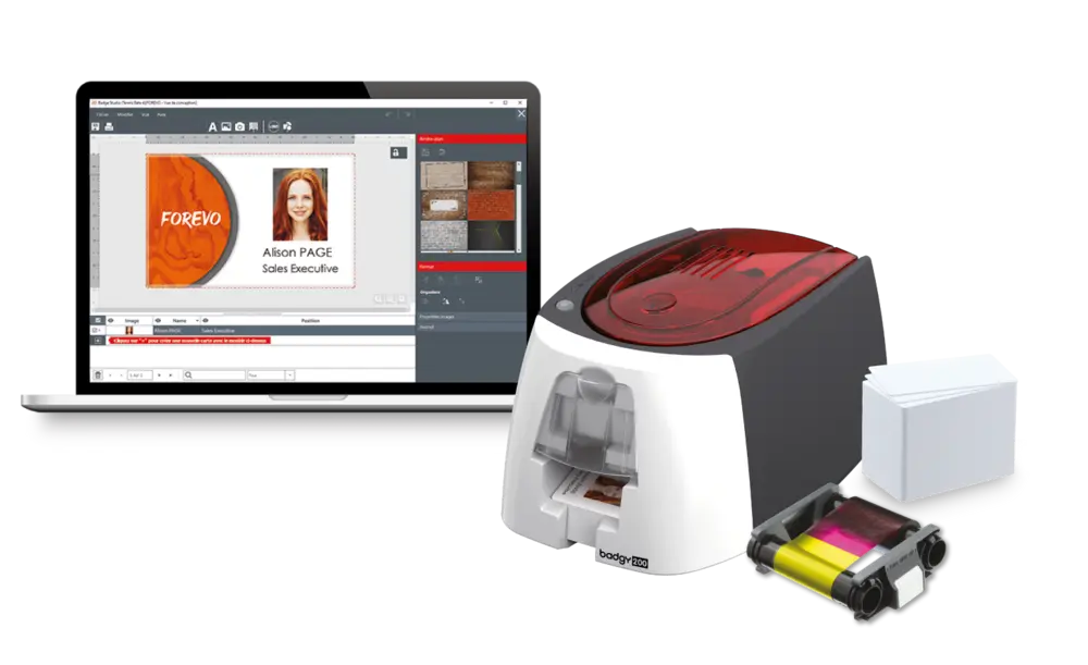 Evolis Badgy 200 kaartprinter