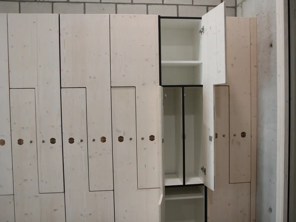 KSO Willibrord lockers close-up