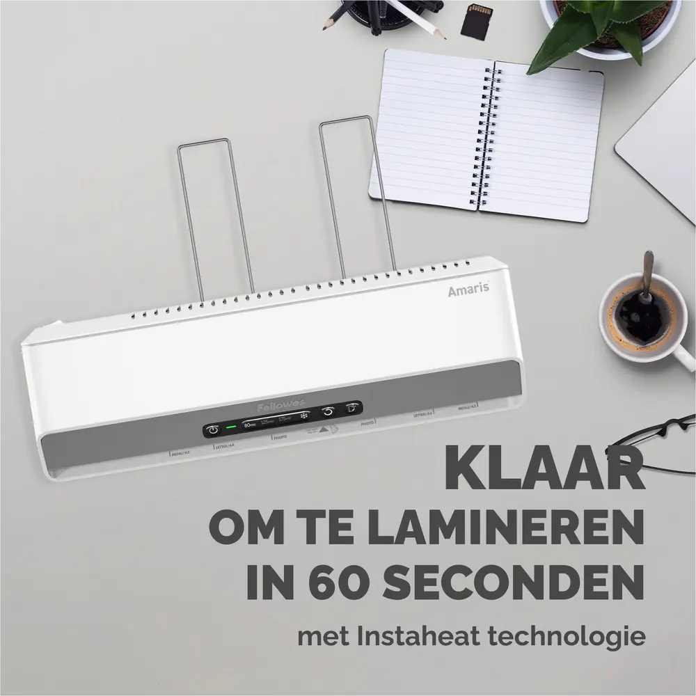 60 seconden lamineren