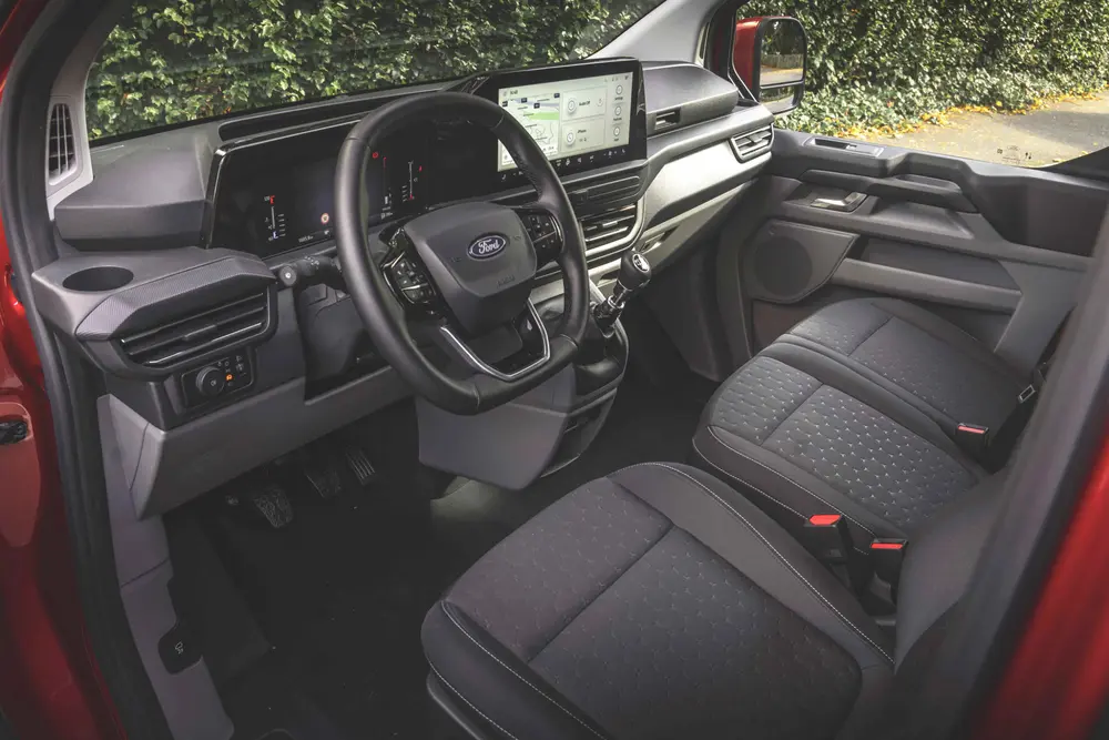 Ontdek de Ford Transit Custom Interieur