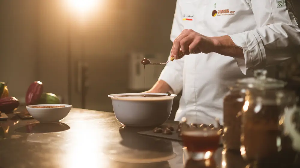 Gudrun - chef aan het werk