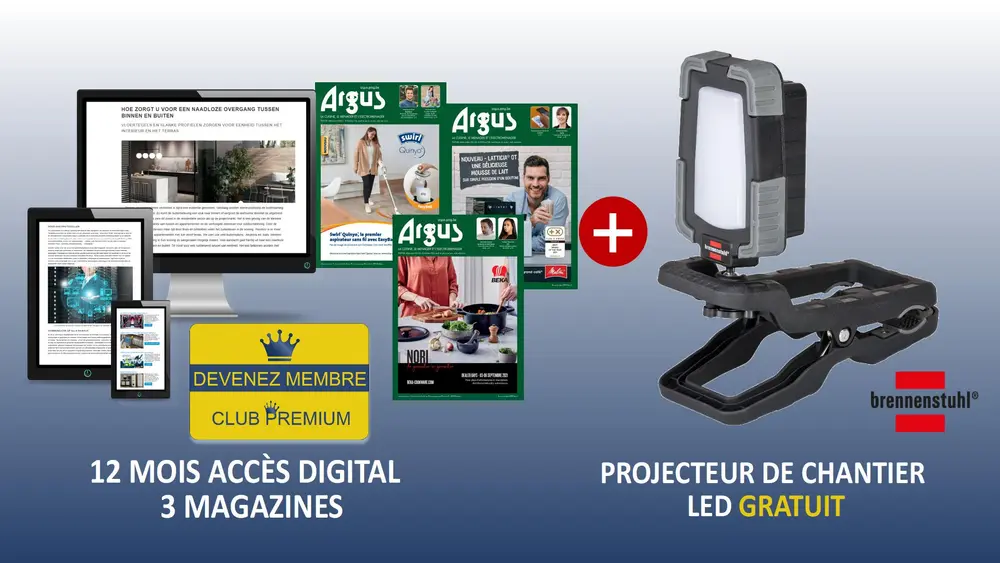 Abo + projecteur de chantier led