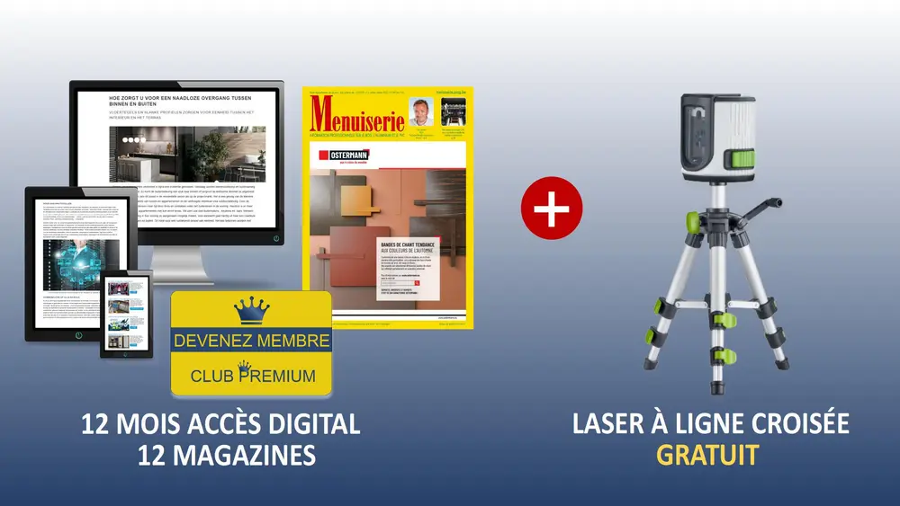 Laser à ligne croisée