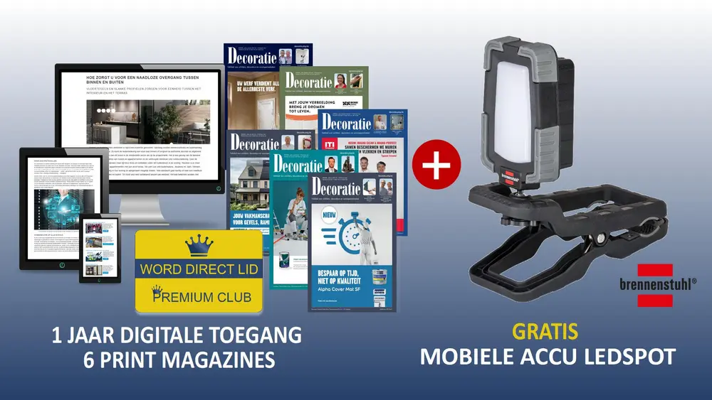 Mobiele accu ledspot