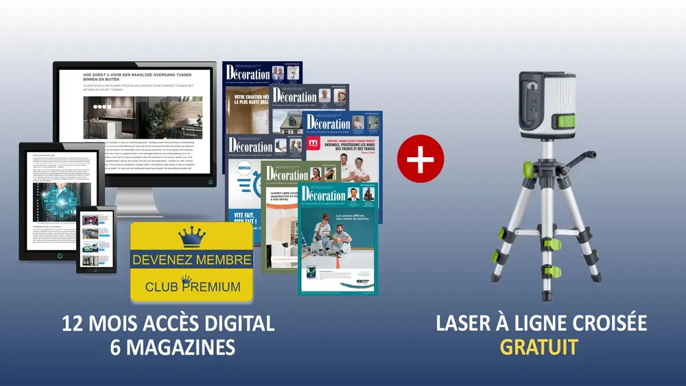 Laser à ligne croisée