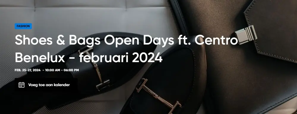 Shoes and Bags Open Day