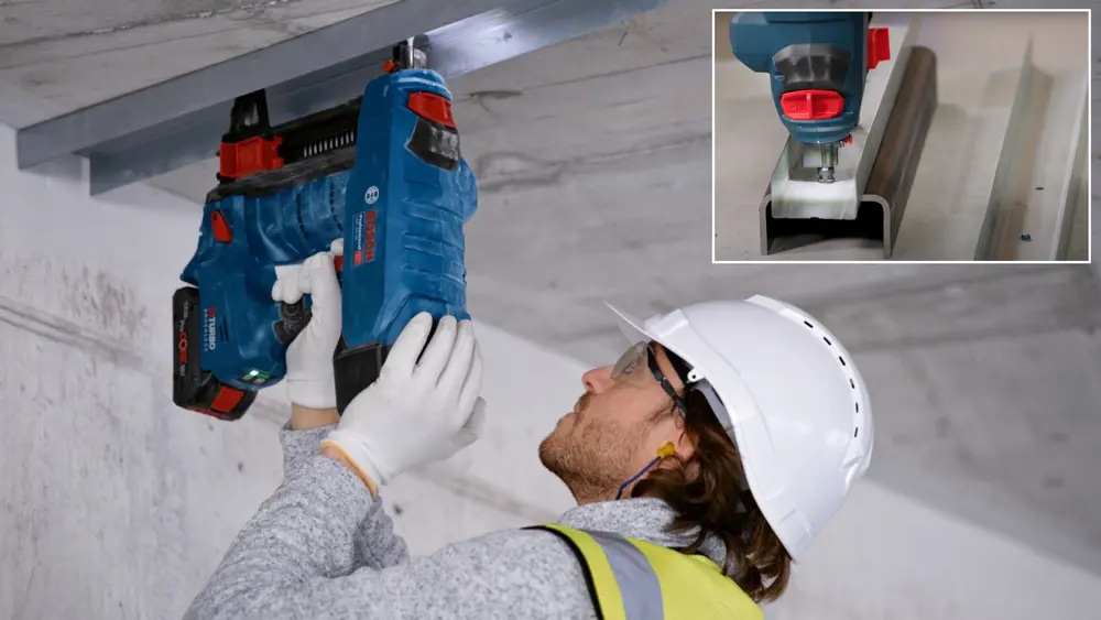 Bosch GNB 18V-38 tacker voor beton en staal