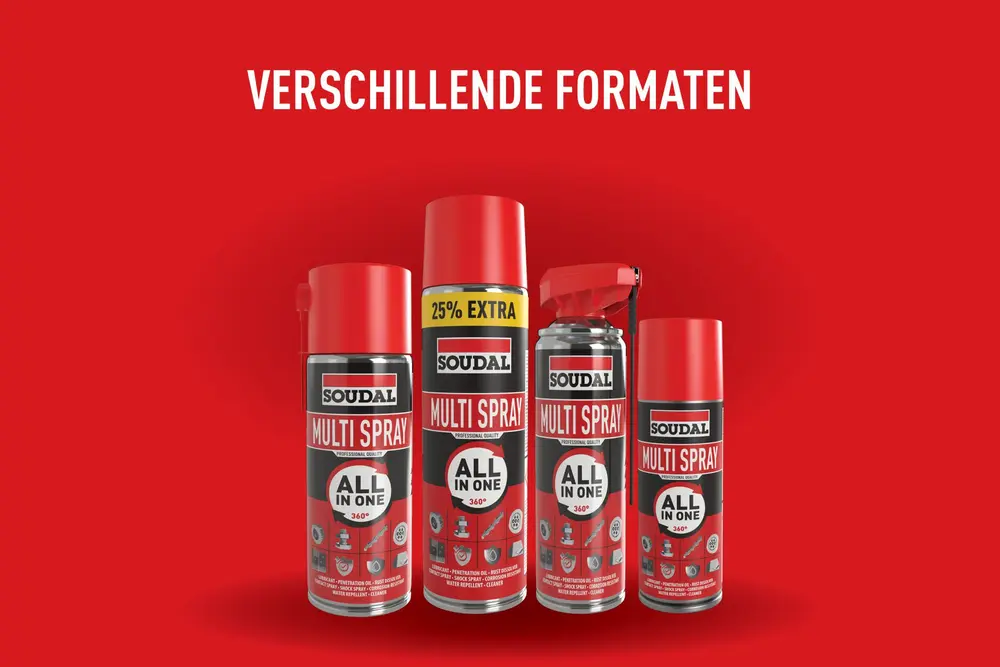 Soudal verschillende formaten