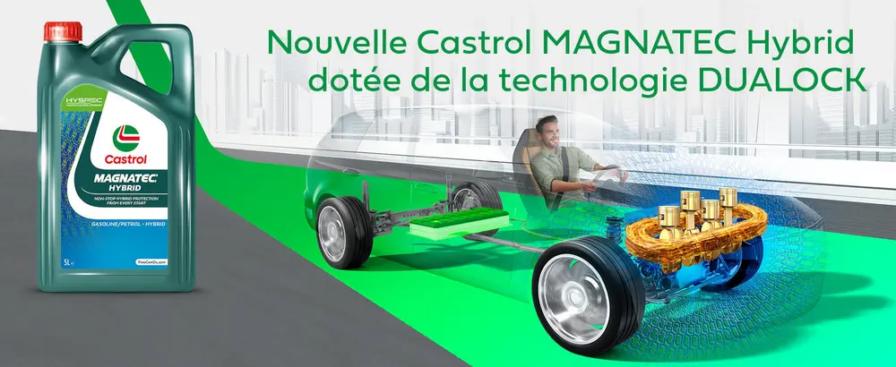 Castrol Magnatec Hybrid, avec la technologie Dualock