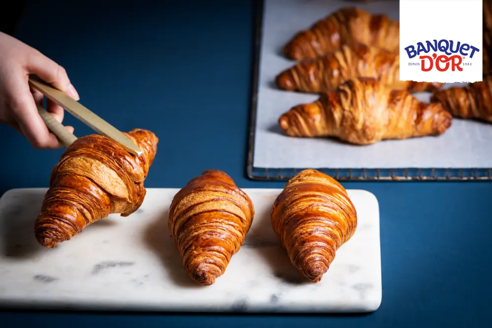 vandemoortele zuurdesem premium croissant banquet