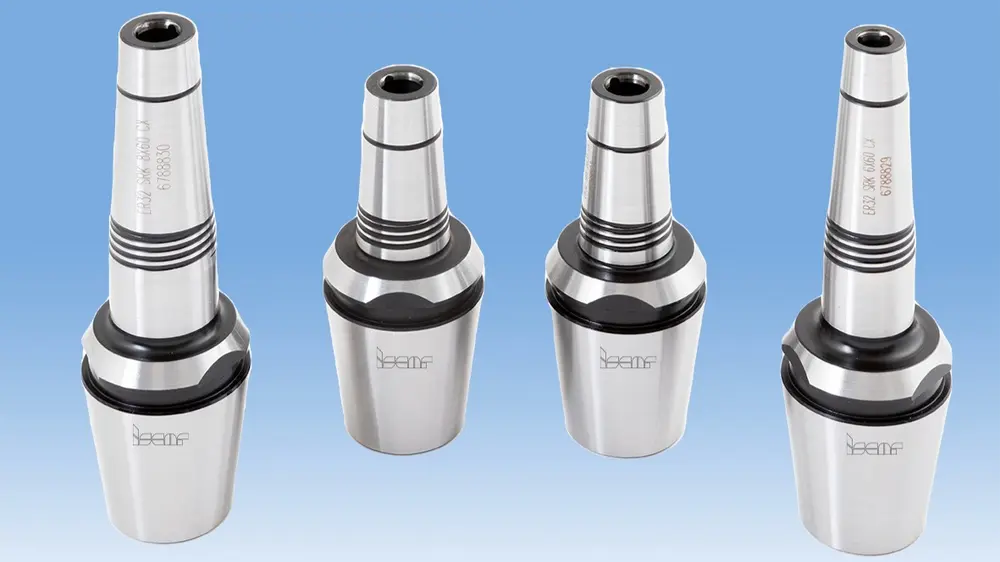 Fig. 2: krimpkous-gereedschapshouders met een conische schacht