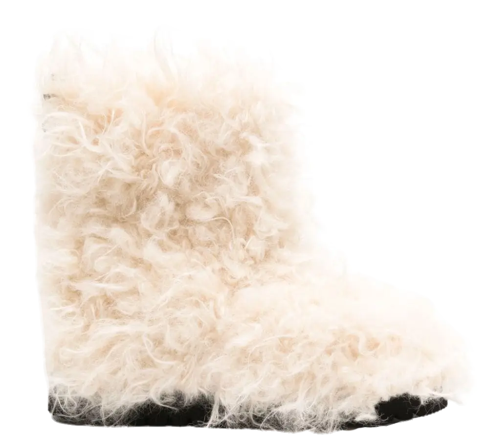 Fur boots Maje