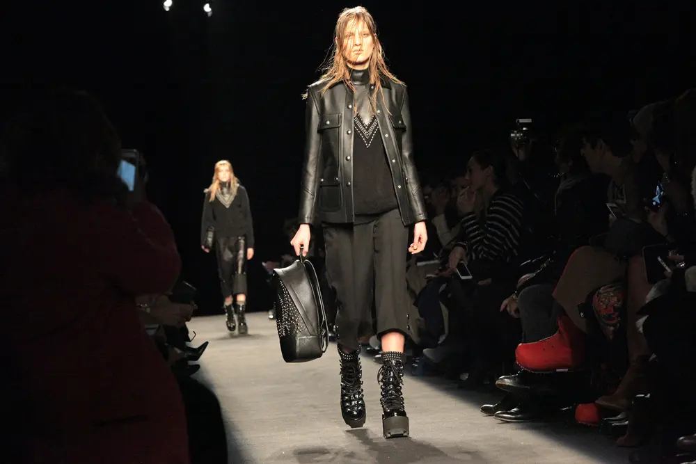 Metalen touch Alexander Wang