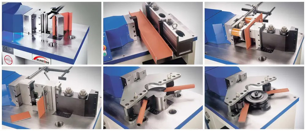 Sunrise Fluid Power hydraulische kantpers opties