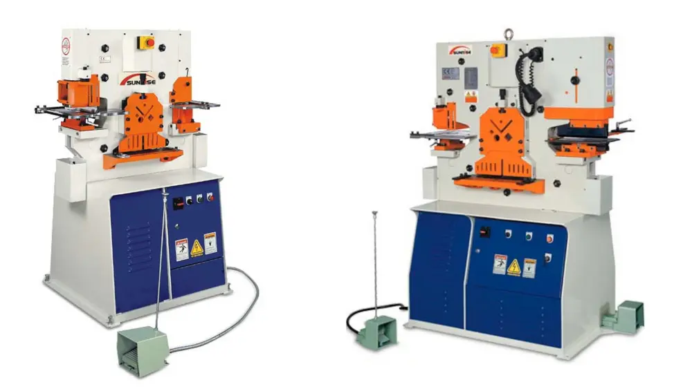 Sunrise Fluid Power ponsknipmachines IW-45K en IW-60B