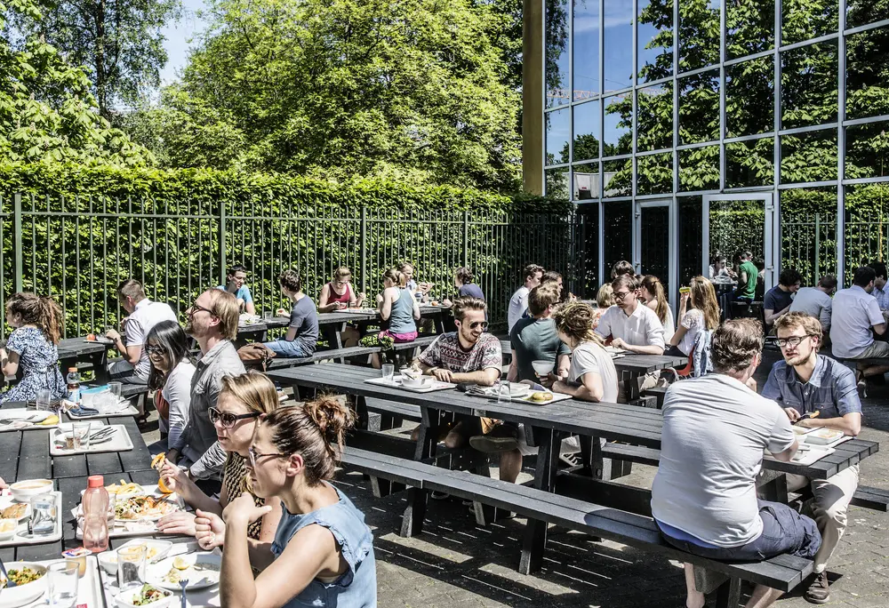 Terras VUB Brussel