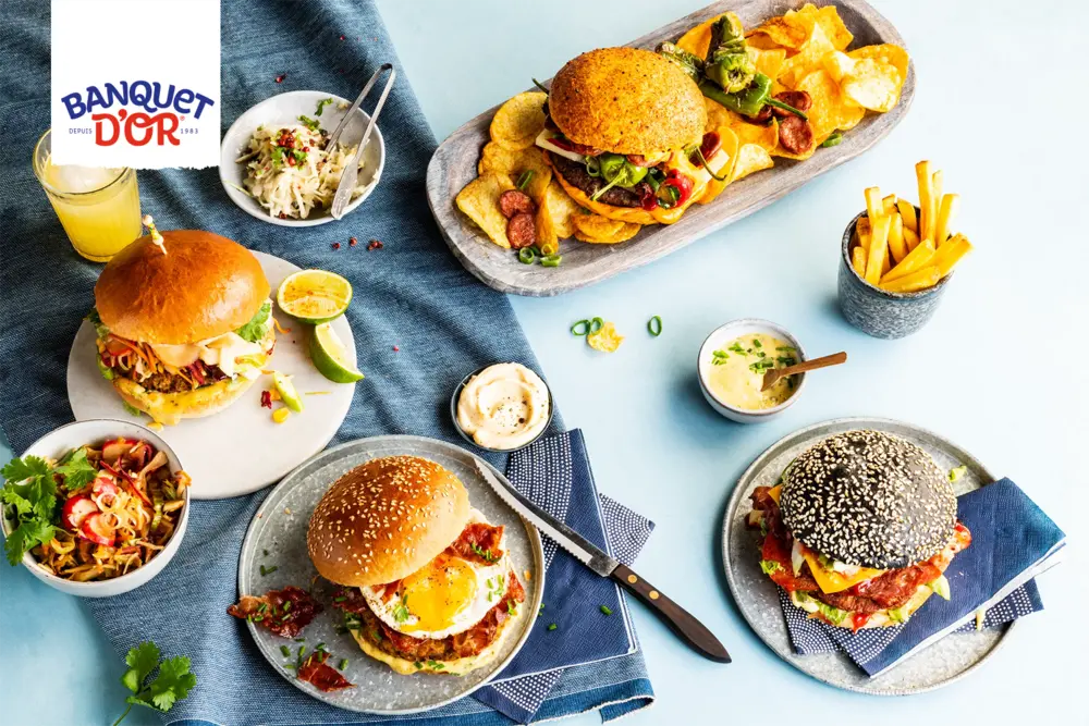 vandemoortele hamburgers broodjes banquet