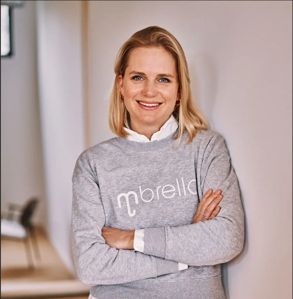 Audrey Stampaert, medeoprichter van Mbrella