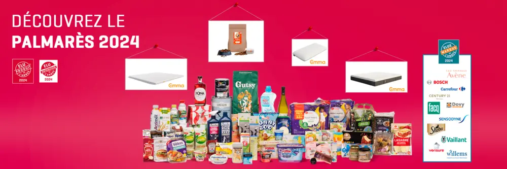 Elu produit de l'année 2024