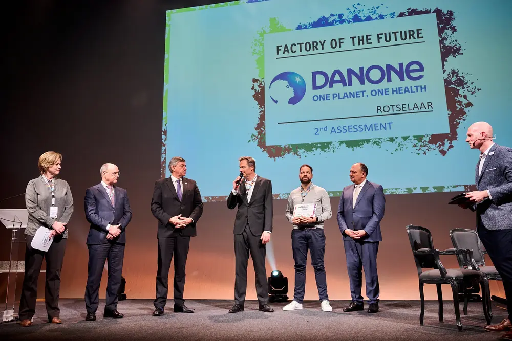 Ook Danone kon met succes hun titel uit 2021 verlengen