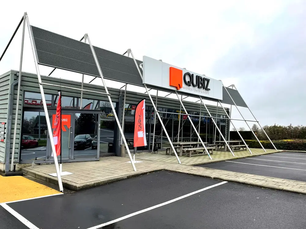 qubiz gevelreclame business gent