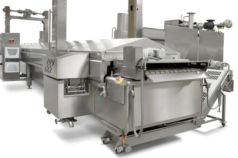 Gesloten vacuüm frituurlijn