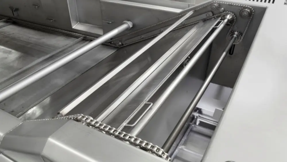 Schraapsysteem filtratie