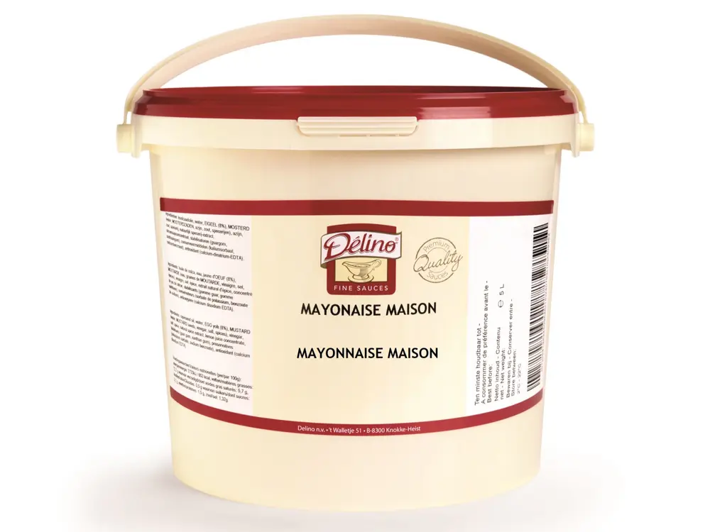 Mayonaise Maison Delino verpakking