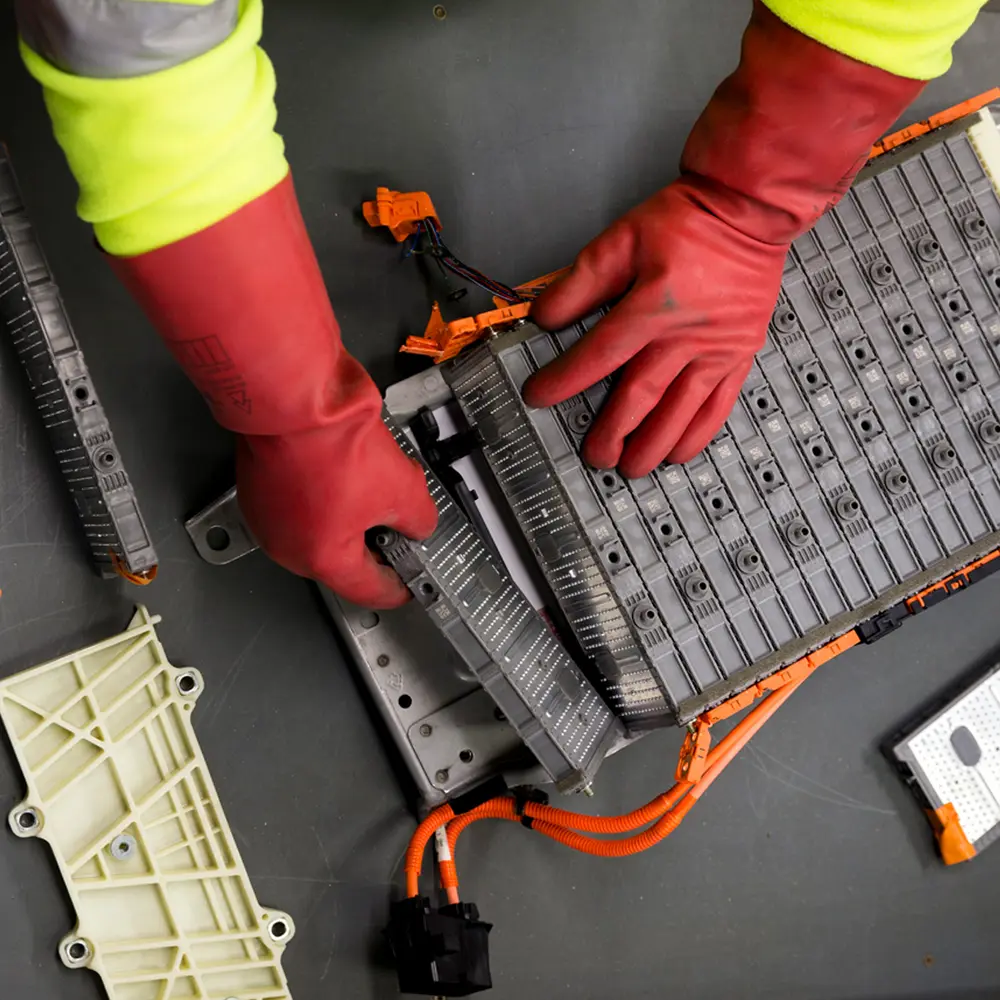 Garagehouders batterijen recycleren