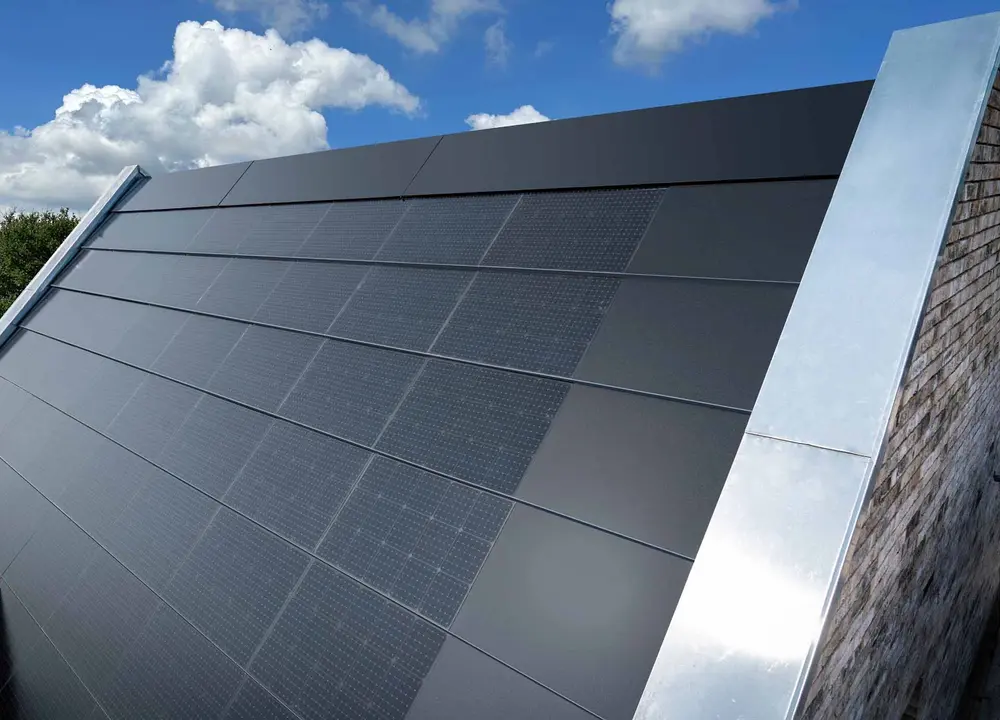 Wevolt energiedak X-roof