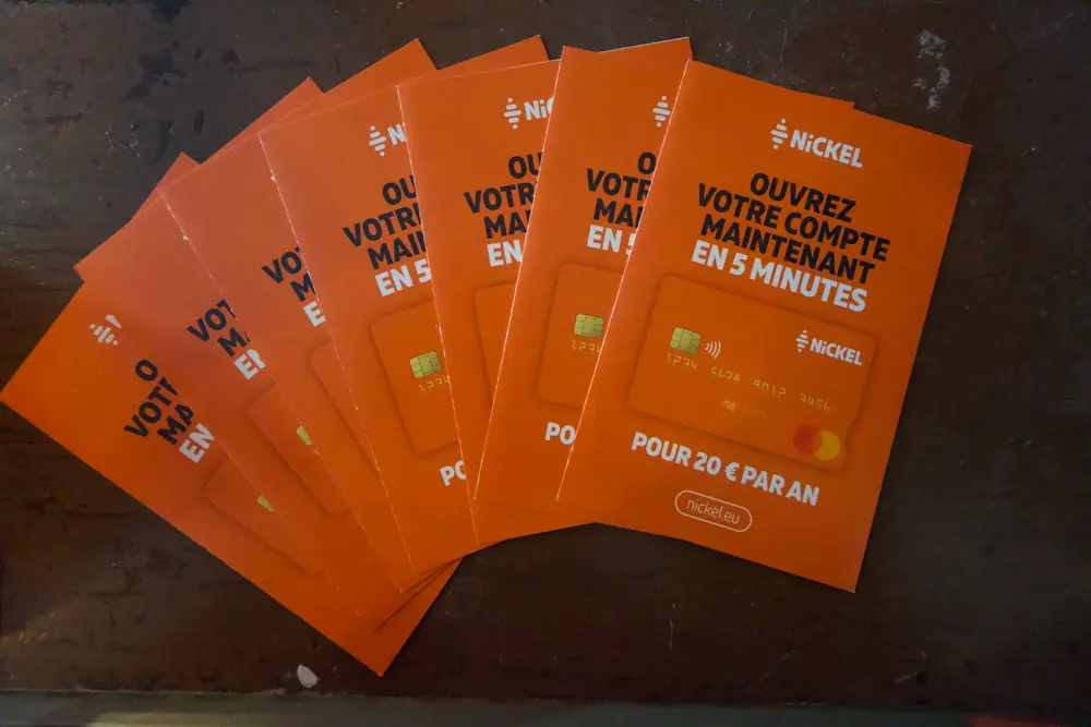 Nickel in de winkel