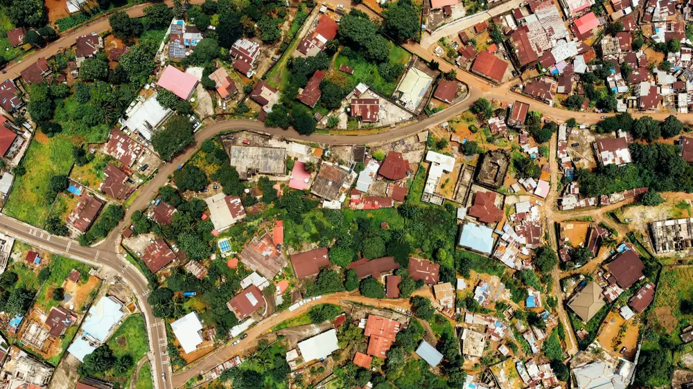 Rechtenvrije foto wooncrisis huizen