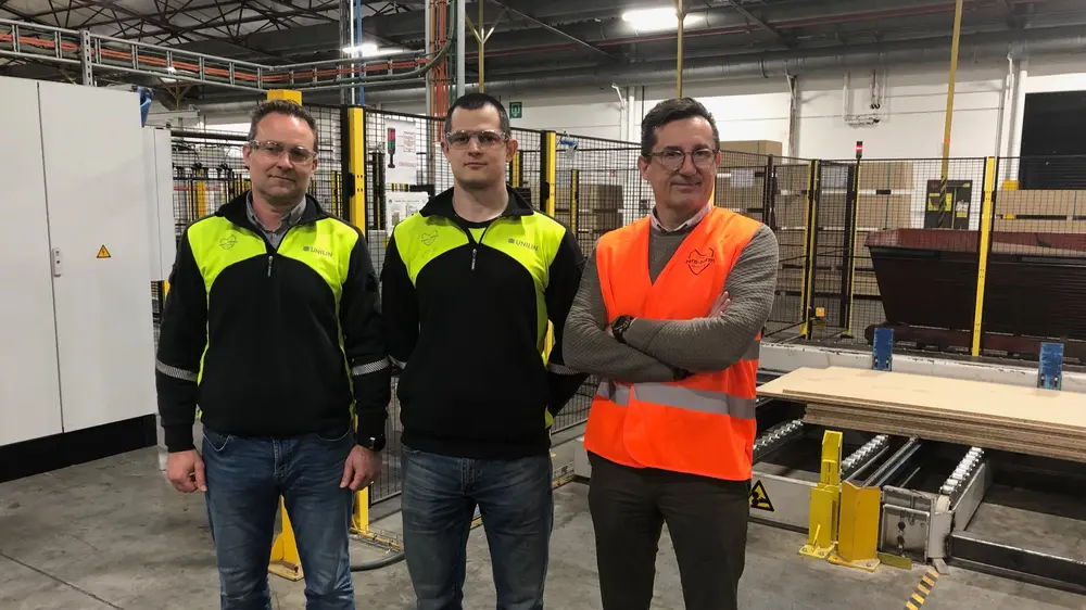 Hans Vanderbeken Nico Declercq Unilin Pilz