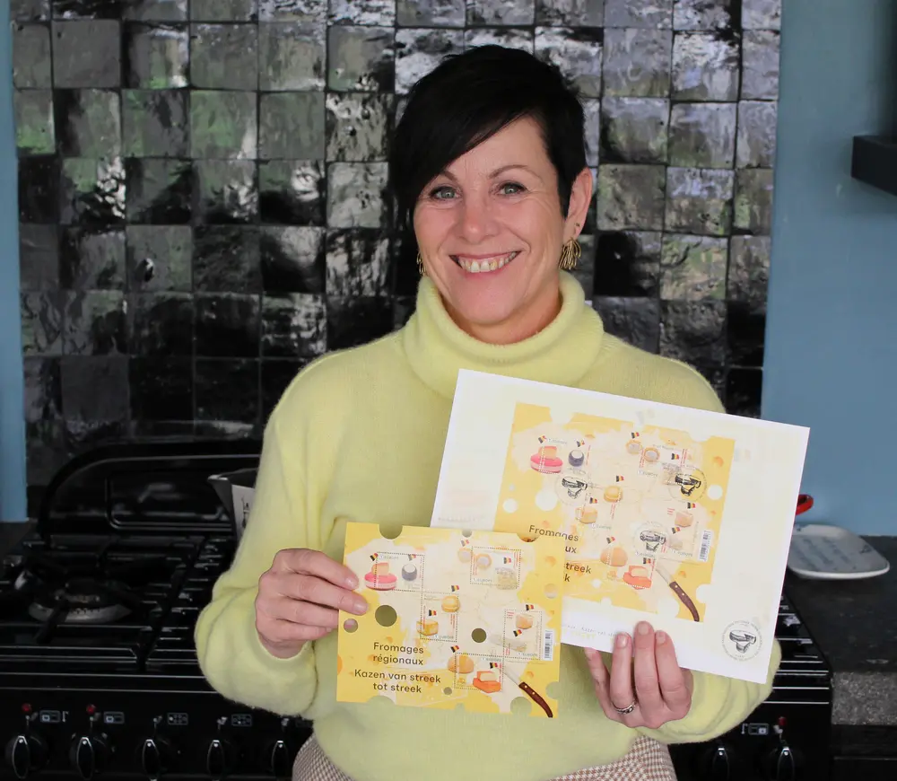 postzegels Ann Keymeulen