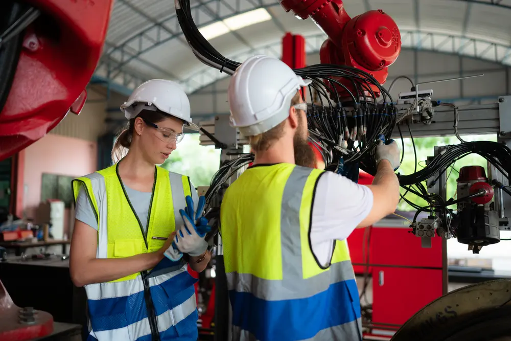 Vrouwen in industrie foto 1